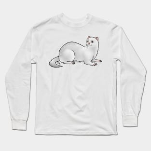 Ferret - Dark Eyed White Long Sleeve T-Shirt